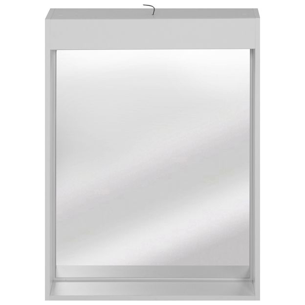 ESPELHO COM LUMINÁRIA 60 CM X 80 CM BIANC