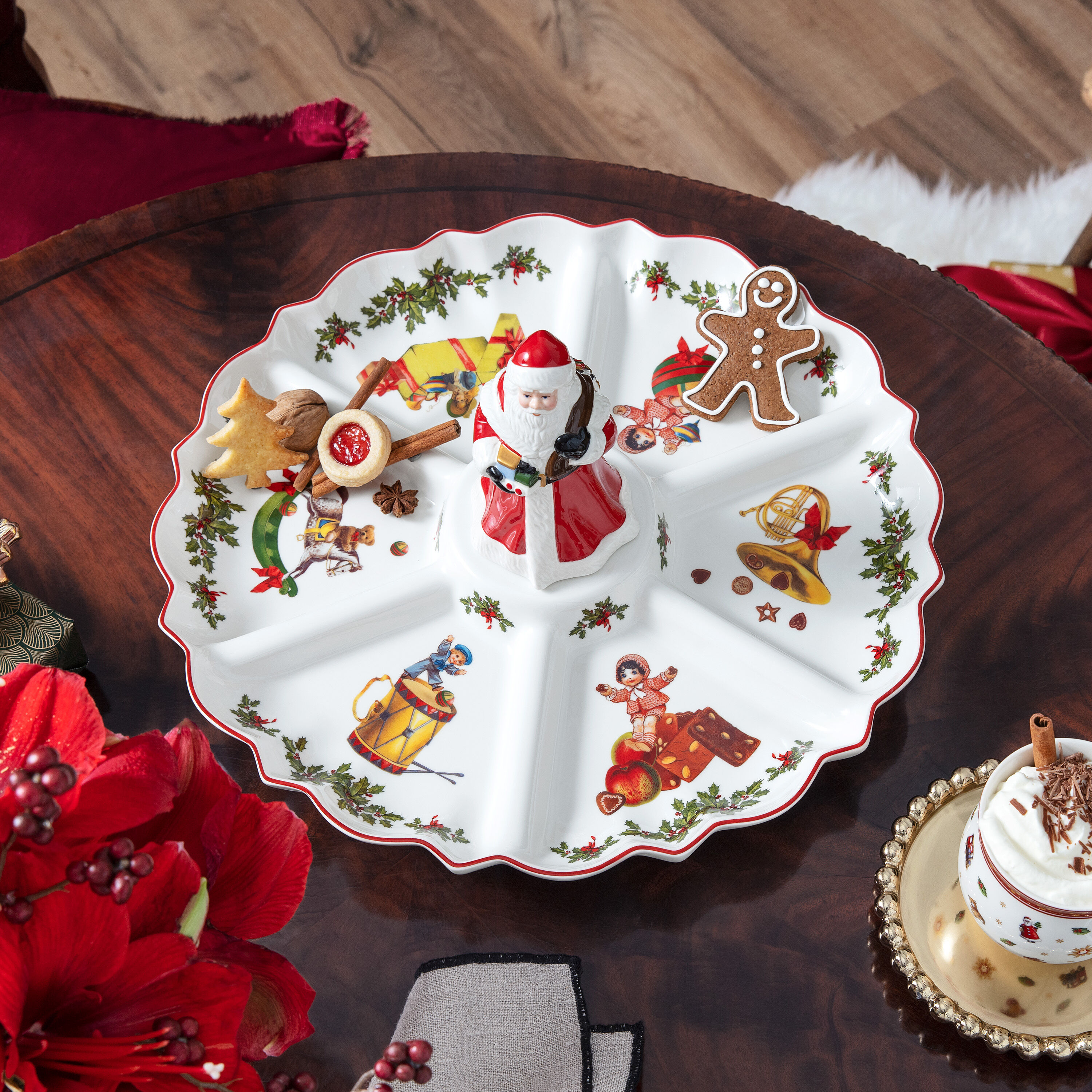 Toy's Fantasy Bowl - Red, Premium Porcelain