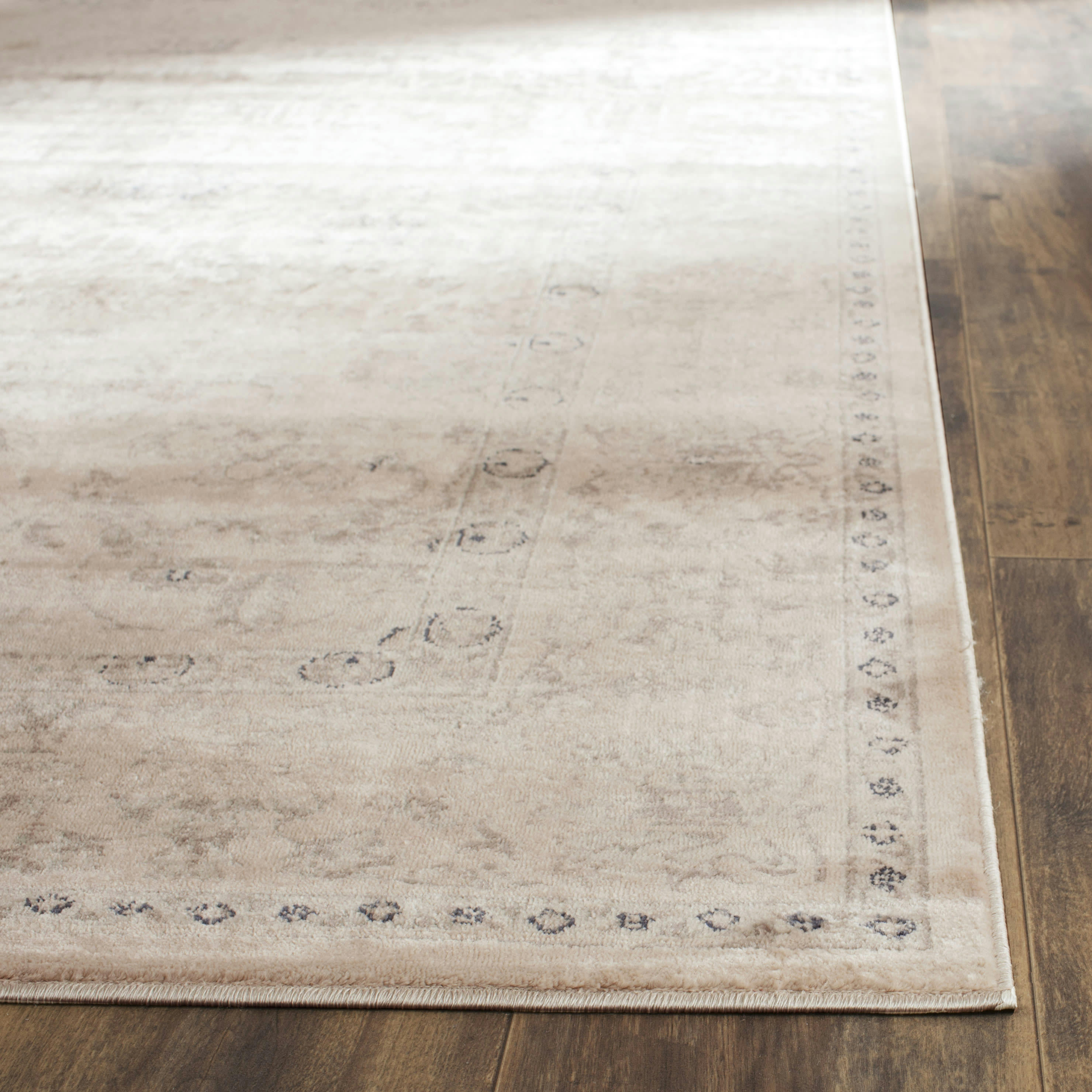 VINTAGE - Tapis de salon interieur en crème, 155 x 231 cm