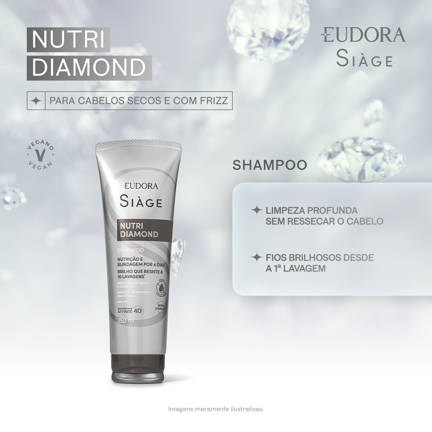 Shampoo Siàge Nutri Diamond 250ml