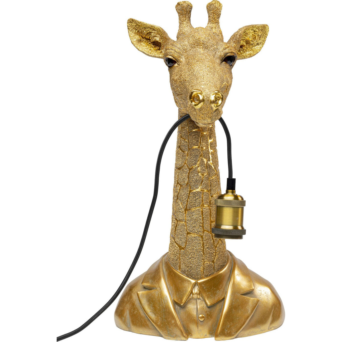 Kare Design tafellamp - giraffe - goud