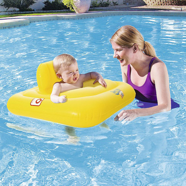 Fotelik do nauki pływania Swim Safe 69 x 69 cm BESTWAY