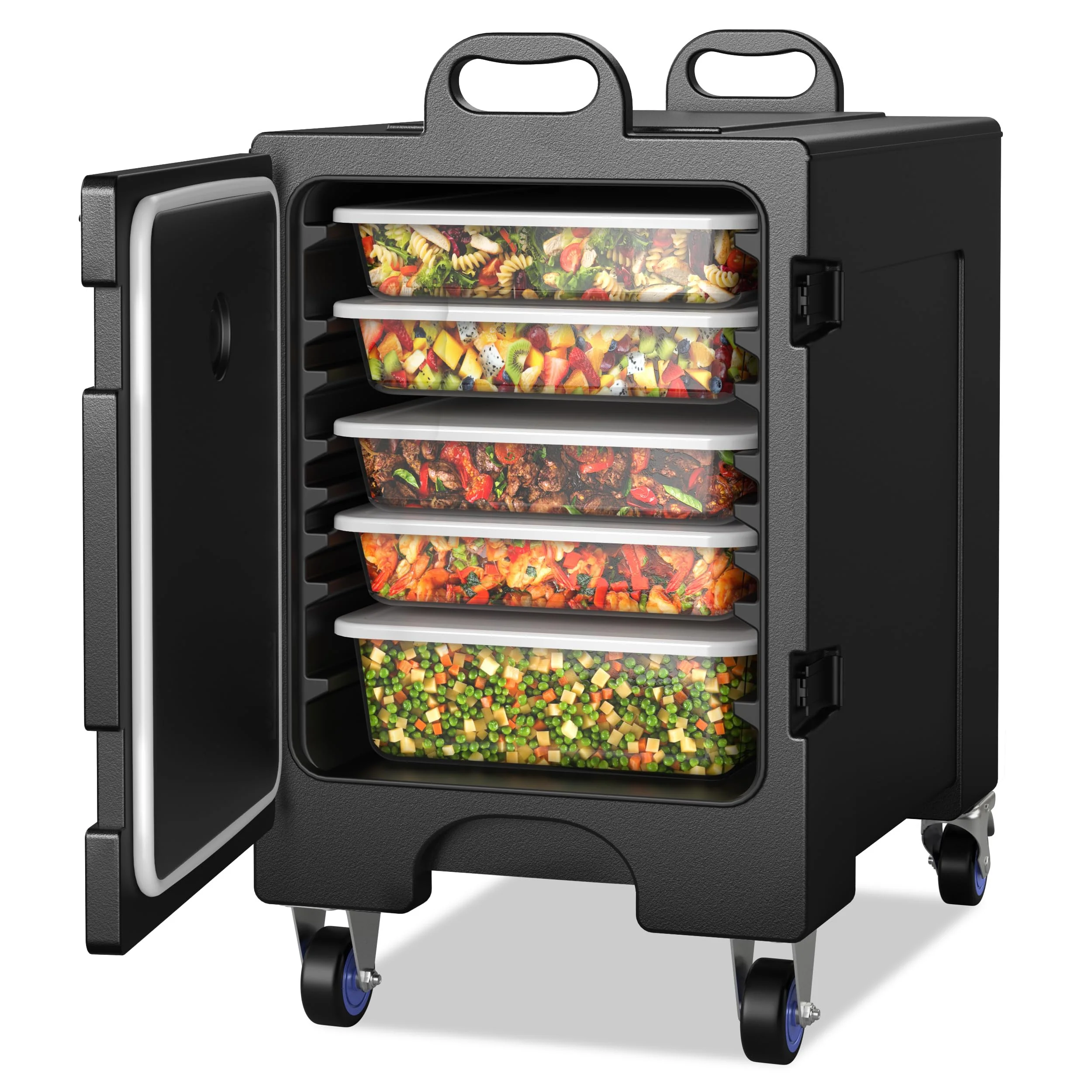 Insulated Food Pan Carrier for 5 Full-size Pans(1)