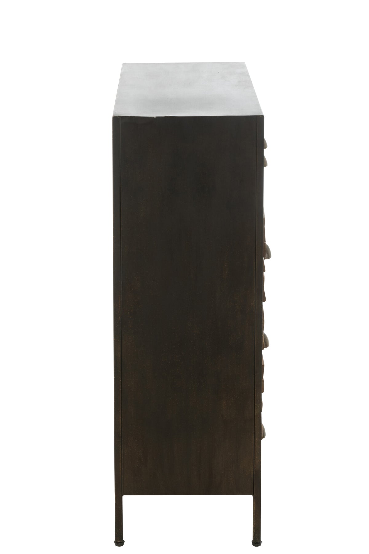 J-Line kast 16 Schuiven - hout/metaal - bruin