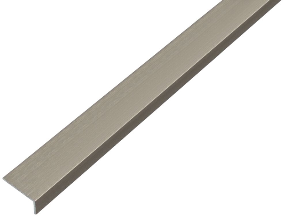 VINKELPROFIL GAH ALBERTS ALUMINIUM GRÅ 20X10X1000MM