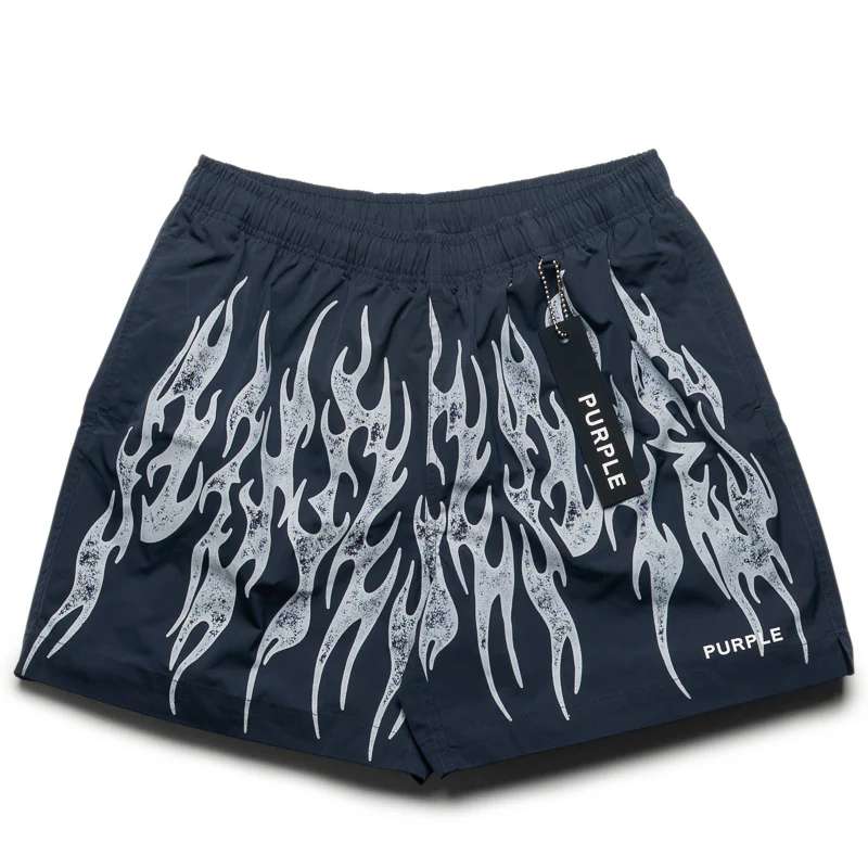 Purple Brand All Around Shorts - Navy