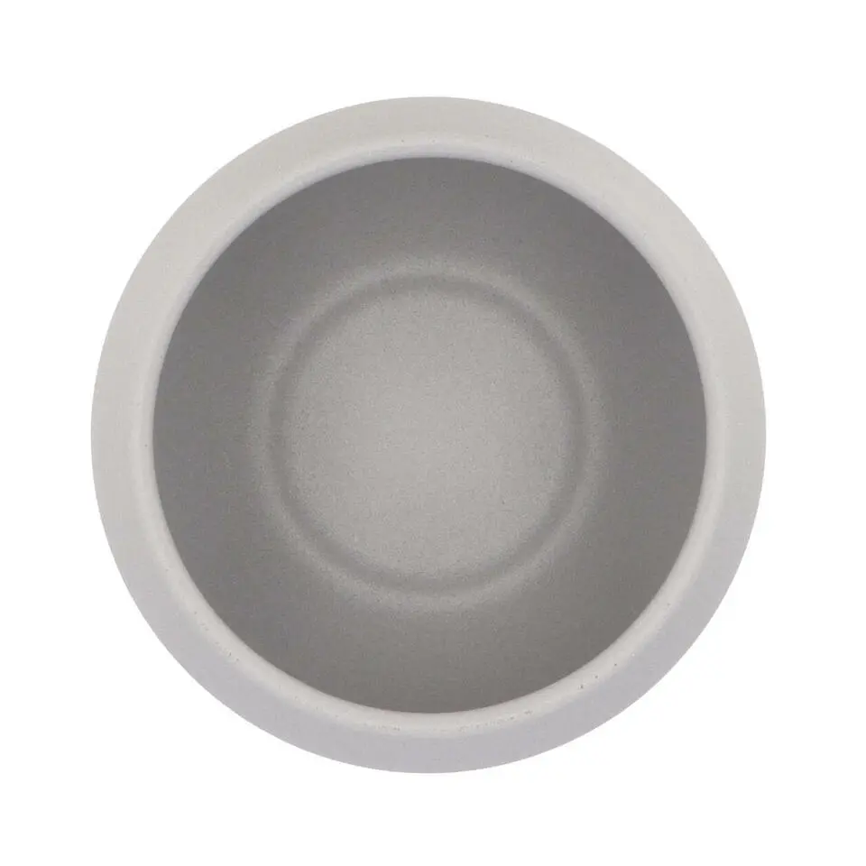 DK Design plantenpot - Vinci - lichtgrijs mat - D15 x H17 cm