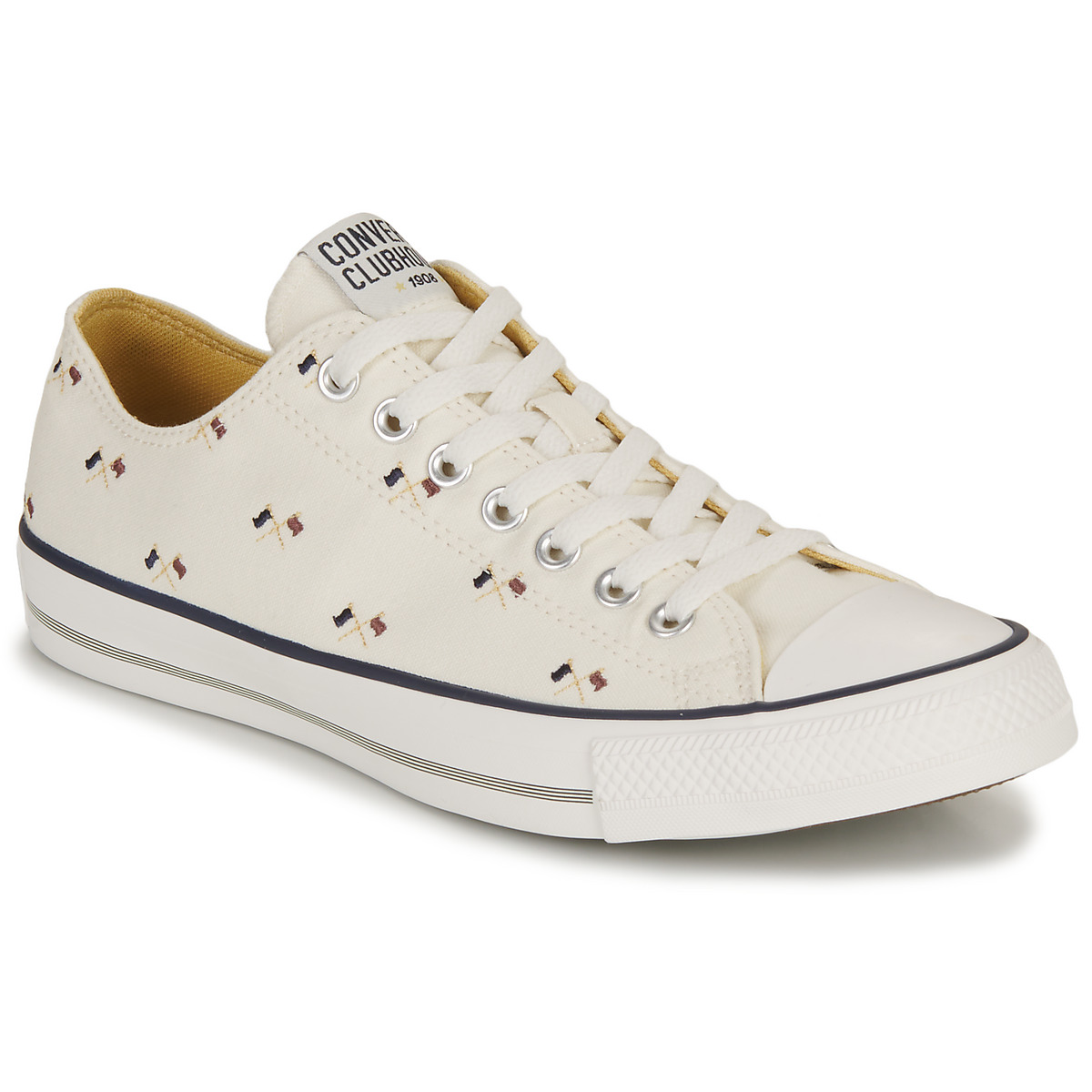 Converse - CHUCK TAYLOR ALL STAR-CONVERSE CLUBHOUSE - White / Multicolour