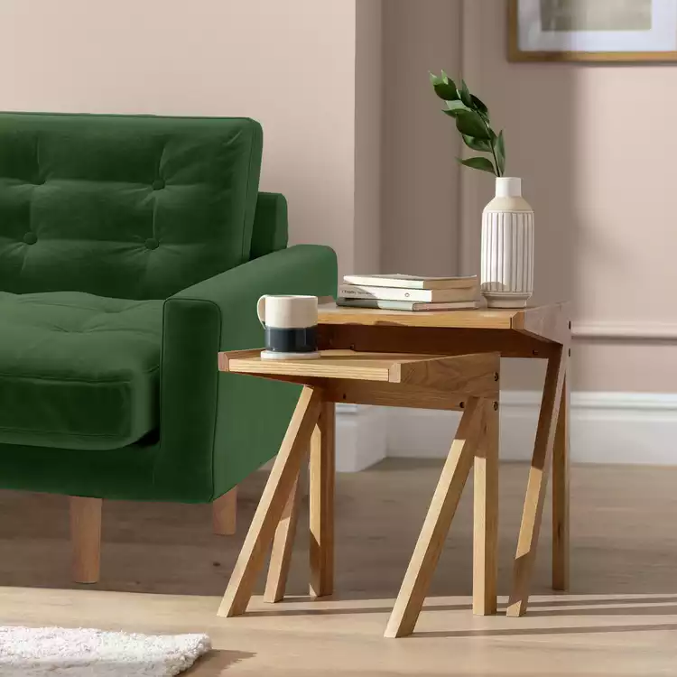 Habitat Annie Nest of 2 Tables - Natural