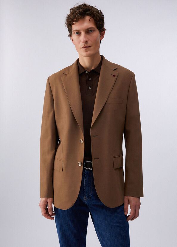 Giacca in fresco lana