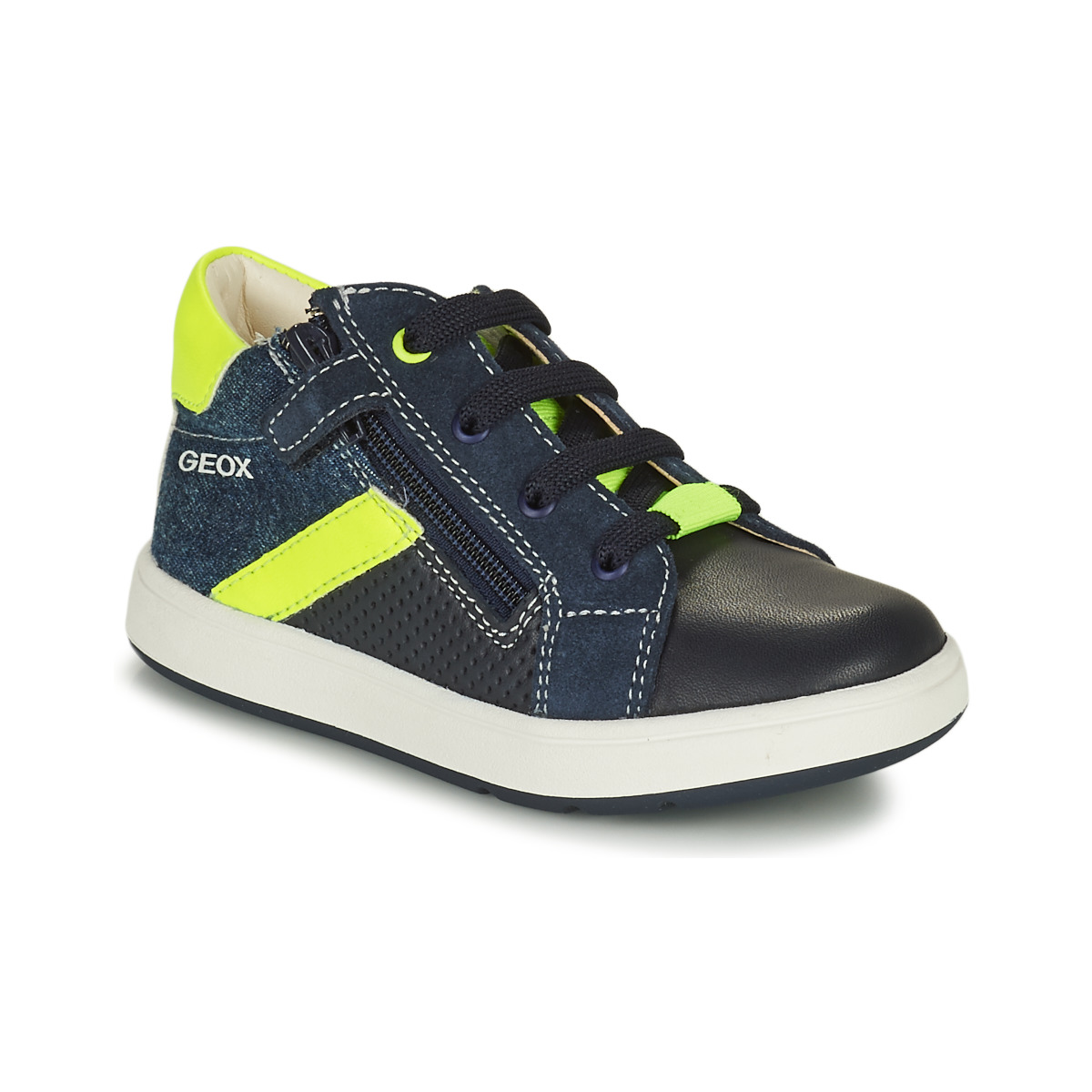 Geox - B BIGLIA B. B - NAPPA+DENIM SL - Marine