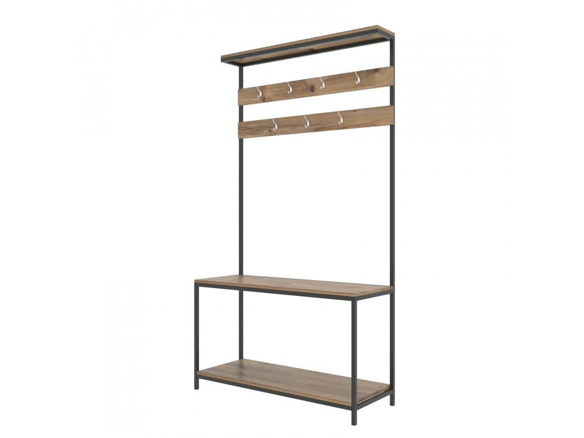 BAKITA - BAKITA - Meuble d'entrée Noyer