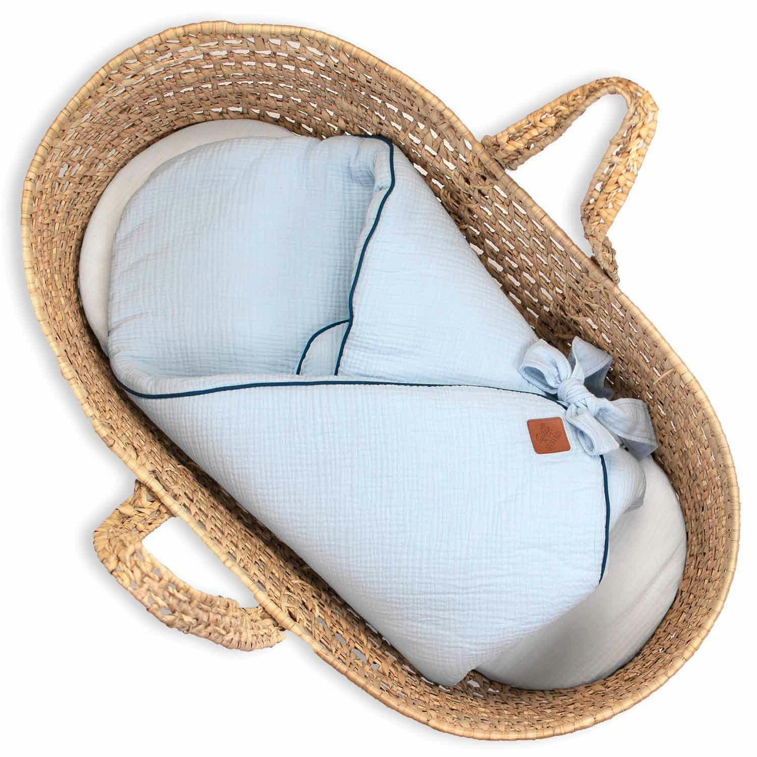 JEANNE - Gigoteuse d'emmaillotage en gaze de coton  100% coton