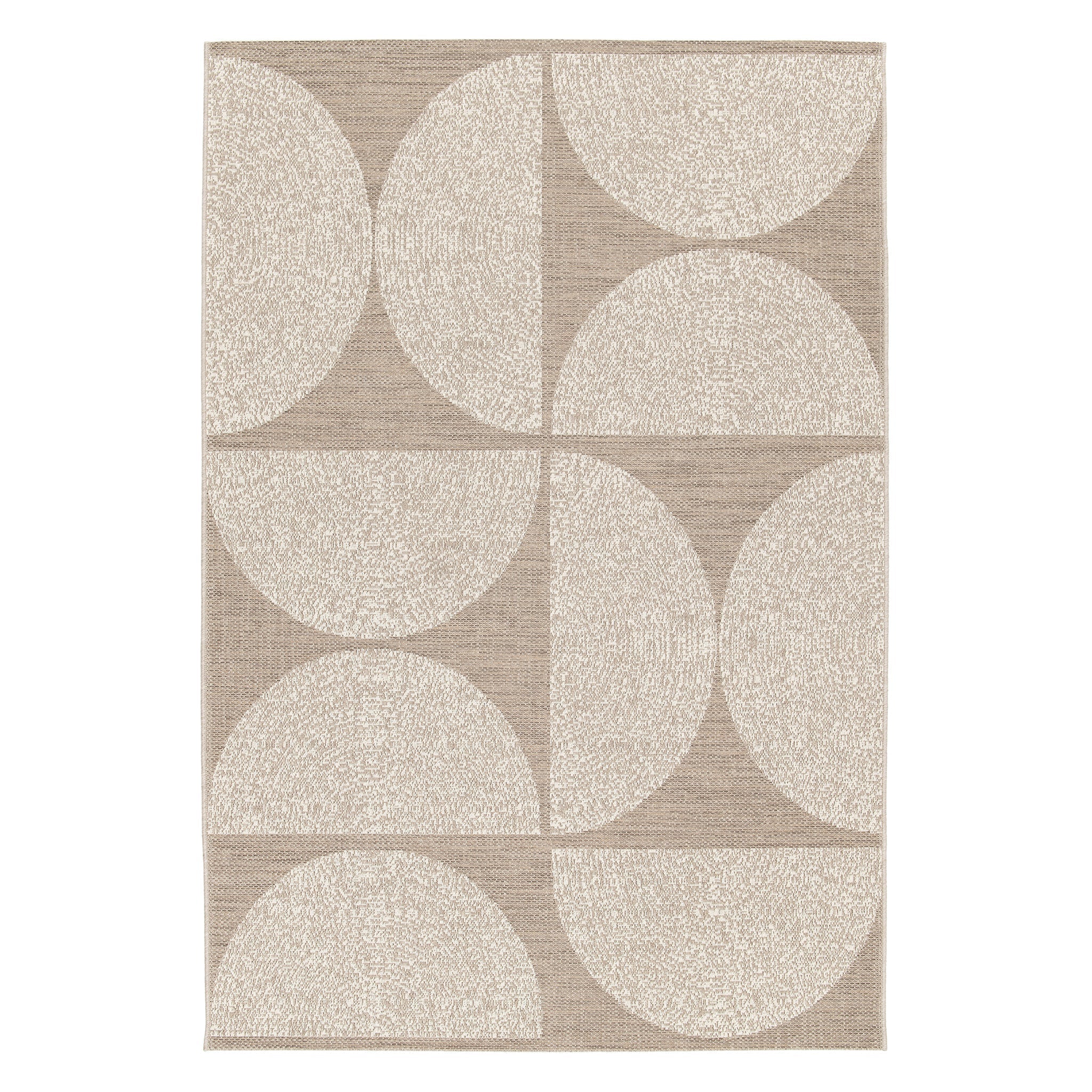 AFK Living vloerkleed Halv - voor binnen en buiten - beige - 160 x 230 cm