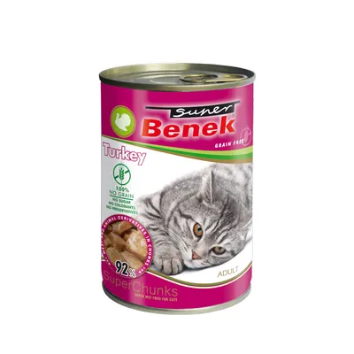 Super Benek grain-free chunks 10 x 415 g