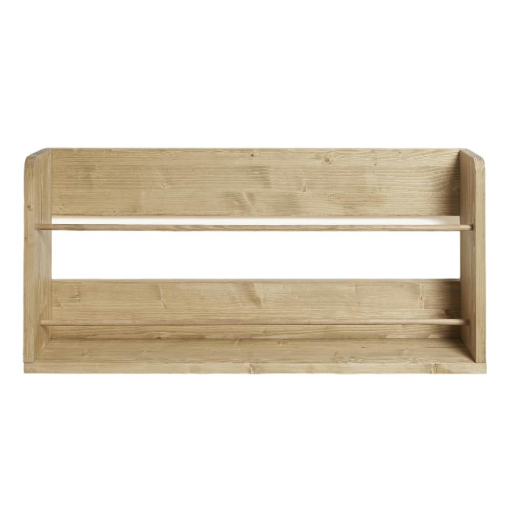 EHUD - Etagère murale pour chaussures en bois en couleur naturel