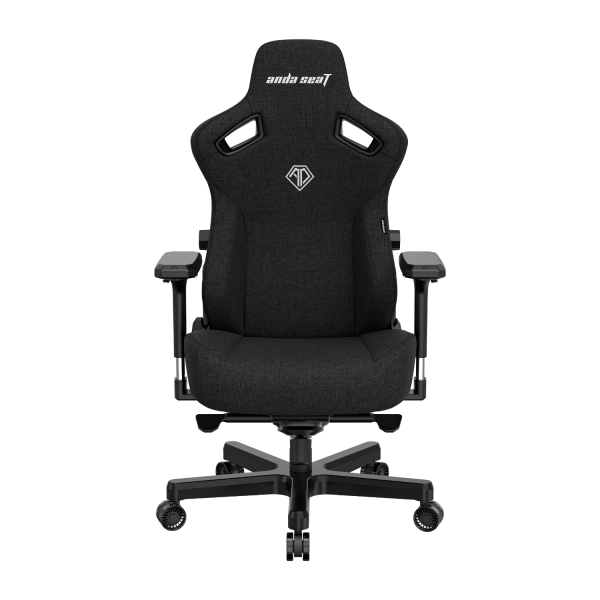 Fotel gamingowy materiałowy Anda Seat Kaiser 3 XL czarny