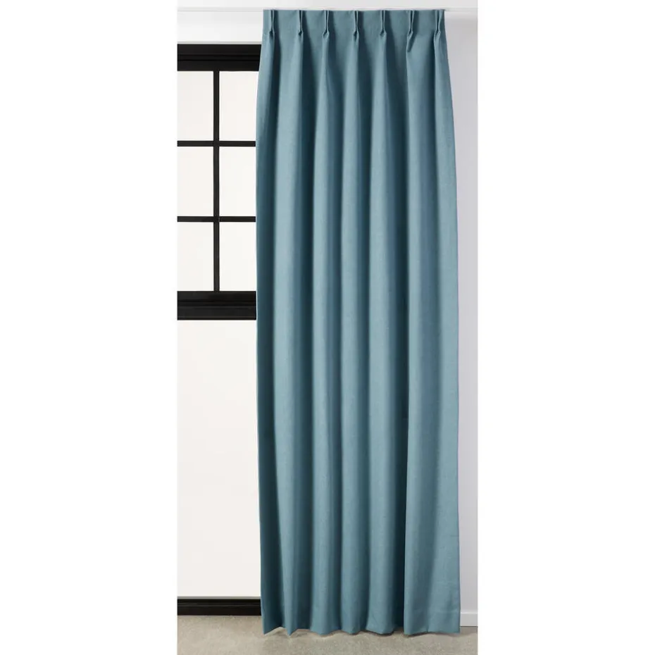 Kwantum Vouwgordijnen | Gordijnen | Gordijn Thijs  Blauw