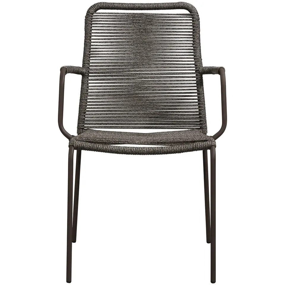 Stapelstoel Isola - lavakleur - 85x53x64 cm