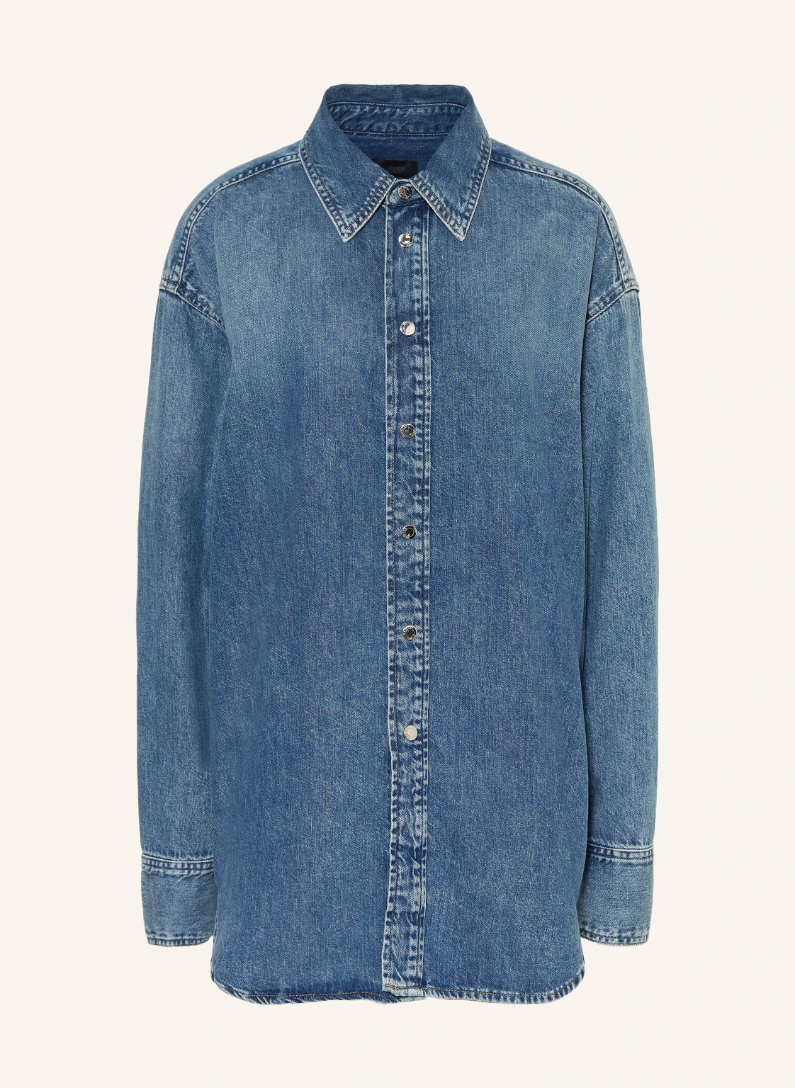 HAIKURE Oversized-Jeansbluse VICTORIA