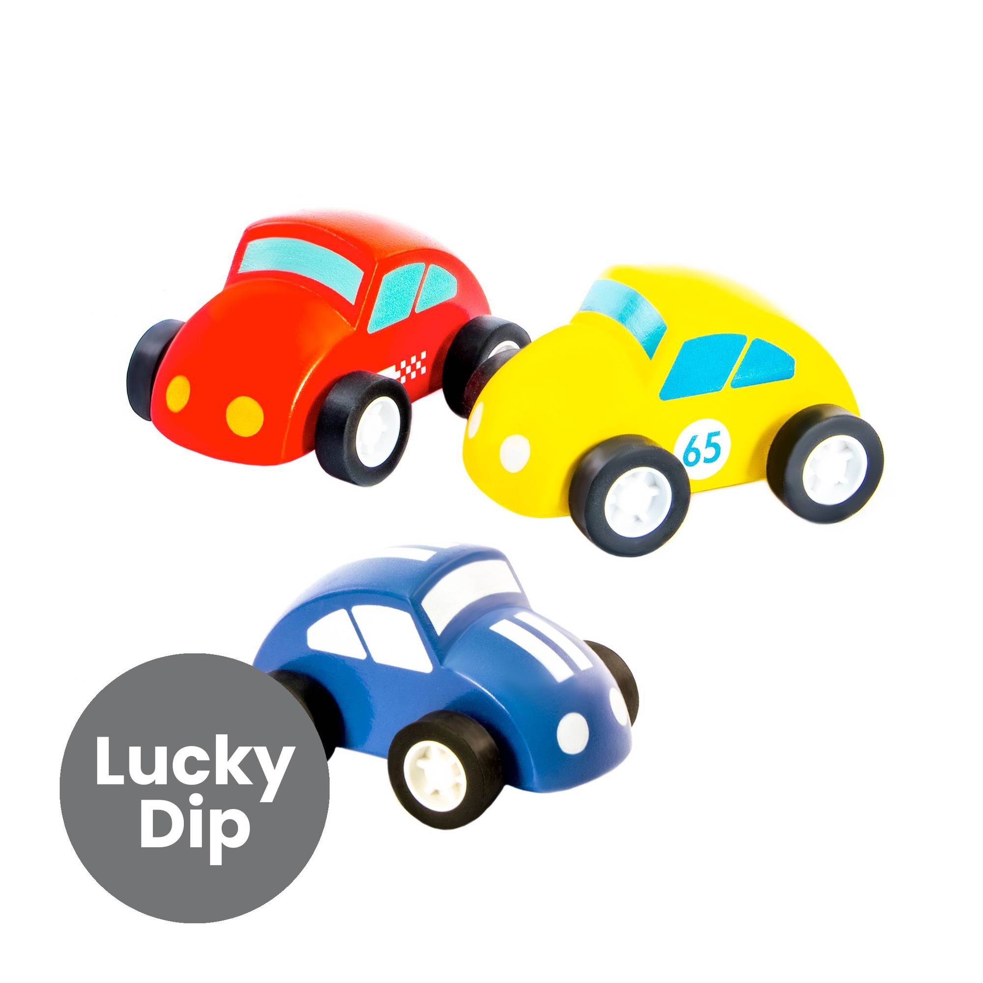 Assorted Majigg Wooden Mini Bug Car