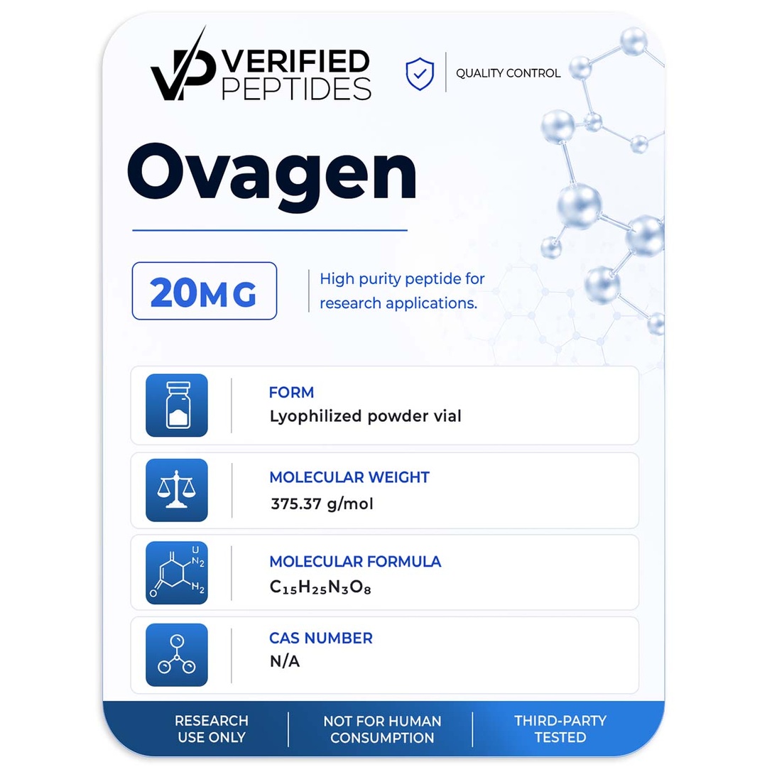 verified peptides ovagen