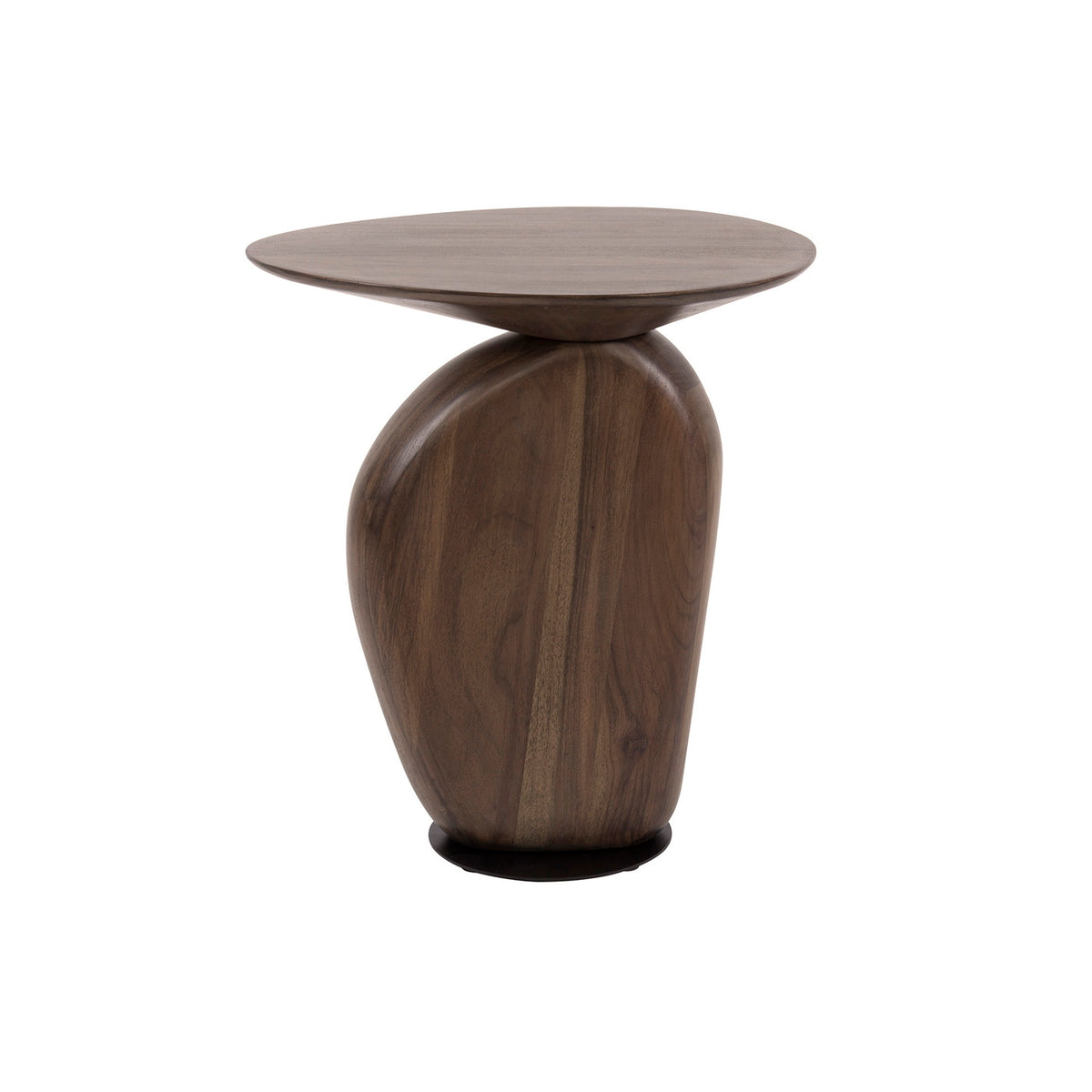 Giga Meubel Bijzettafel Art - Bruin Acaciahout - 45x36x50cm
