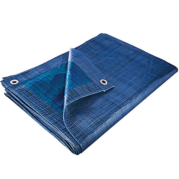 Bâche à bois 68g/m2 - Bleu - SODEPM