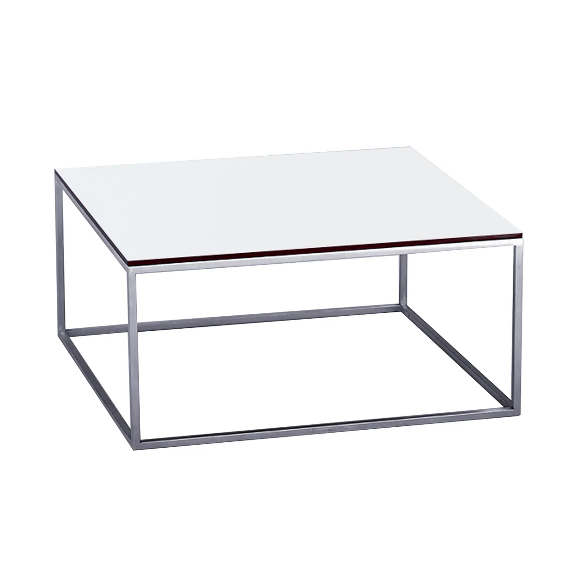 Hans Hansen - Less H 15 VA Couchtisch, Glasplatte (klar)
