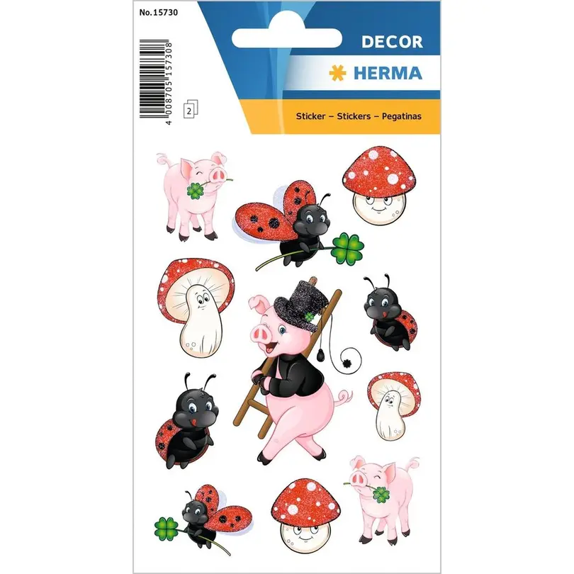 Sticker 40er-Set Stickers