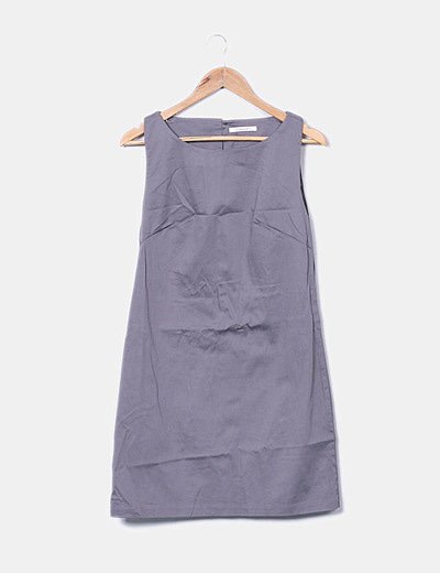 Camaïeu Gray dress with sleeve