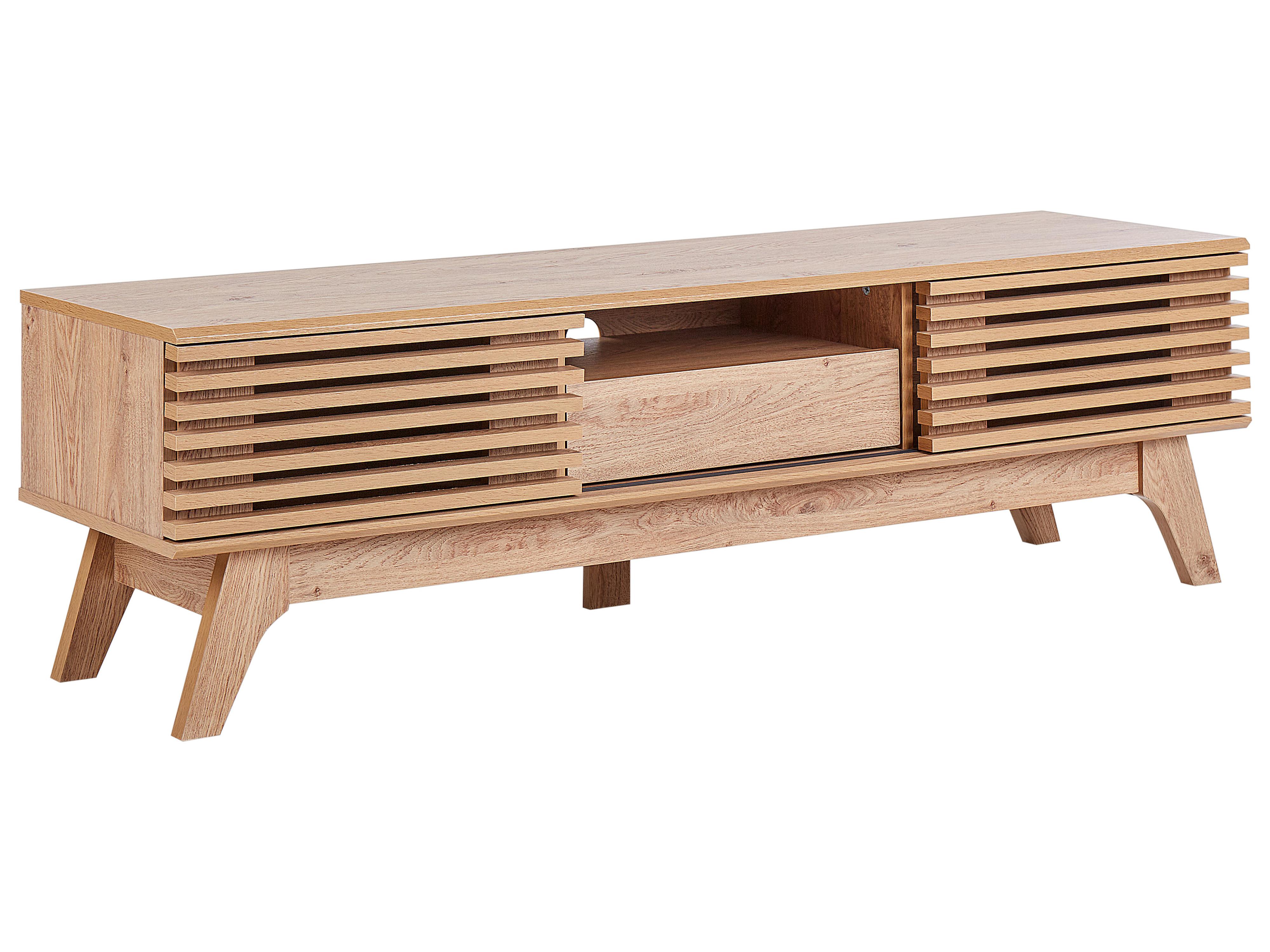 TV Stand DETROIT II Light Brown