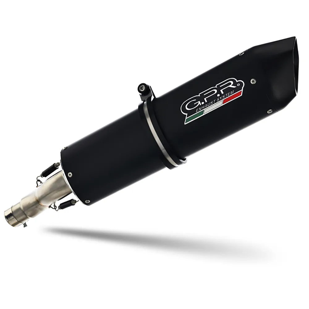 Gpr Exclusive Furore Evo4 Nero BMW F 800 GS Adventure 16-18 Homologated Slip On Muffler