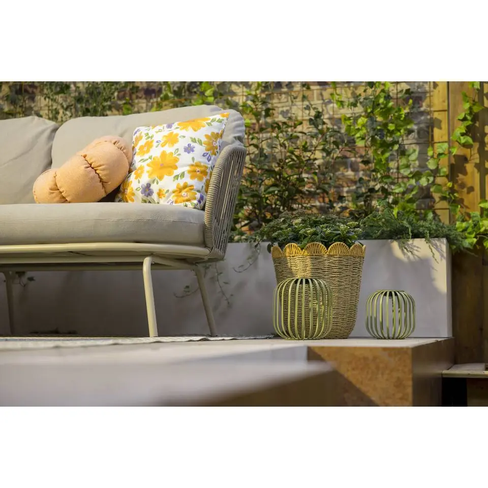 Solar lantaarn Sem - groen - 20,5x&Oslash;20 cm