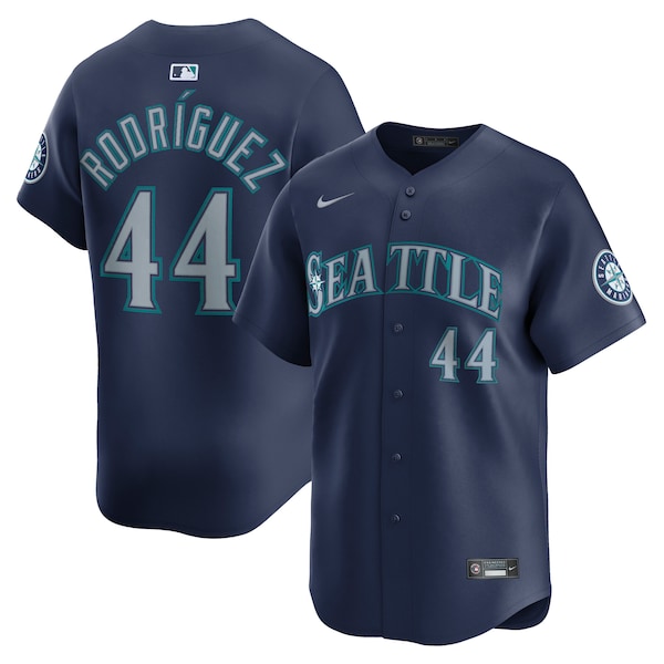 Julio Rodriguez Seattle Mariners Nike Road Limited - Navy/Cream