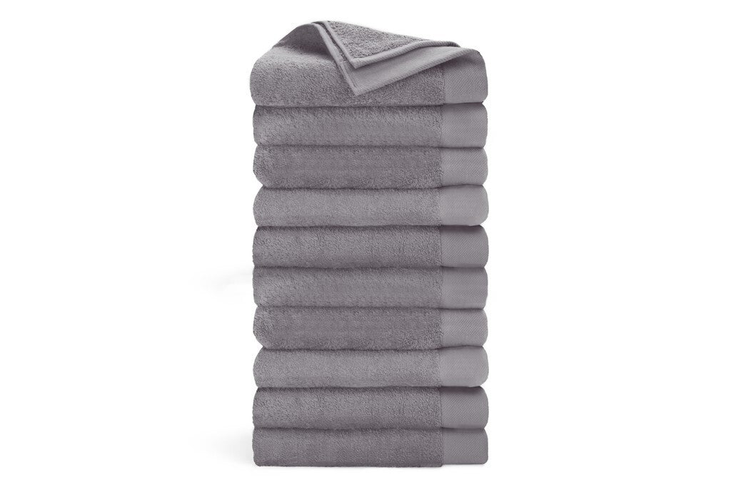 Walra - Baddoek Remade Cotton - 10x 50x100 cm - Taupe