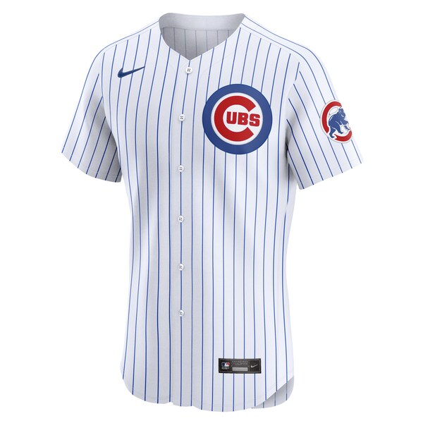 Chicago Cubs Nike Home Elite Jersey - White