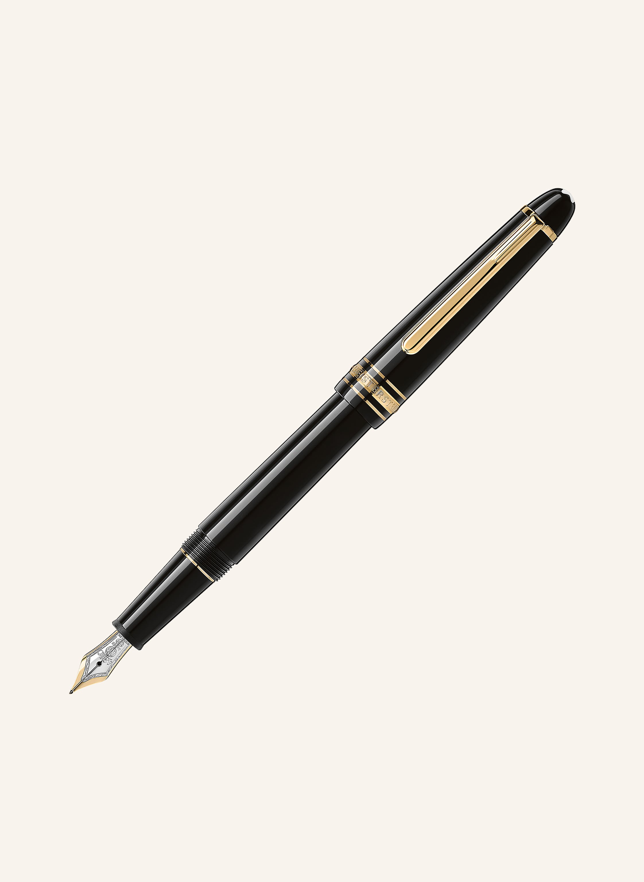 MONTBLANC Füllfederhalter MEISTERSTÜCK GOLD-COATED CLASSIQUE