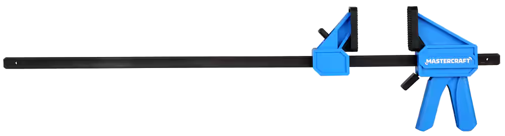 Mastercraft 24-in 300-lb Trigger Bar Clamp with 3.3-in Throat, One Handed