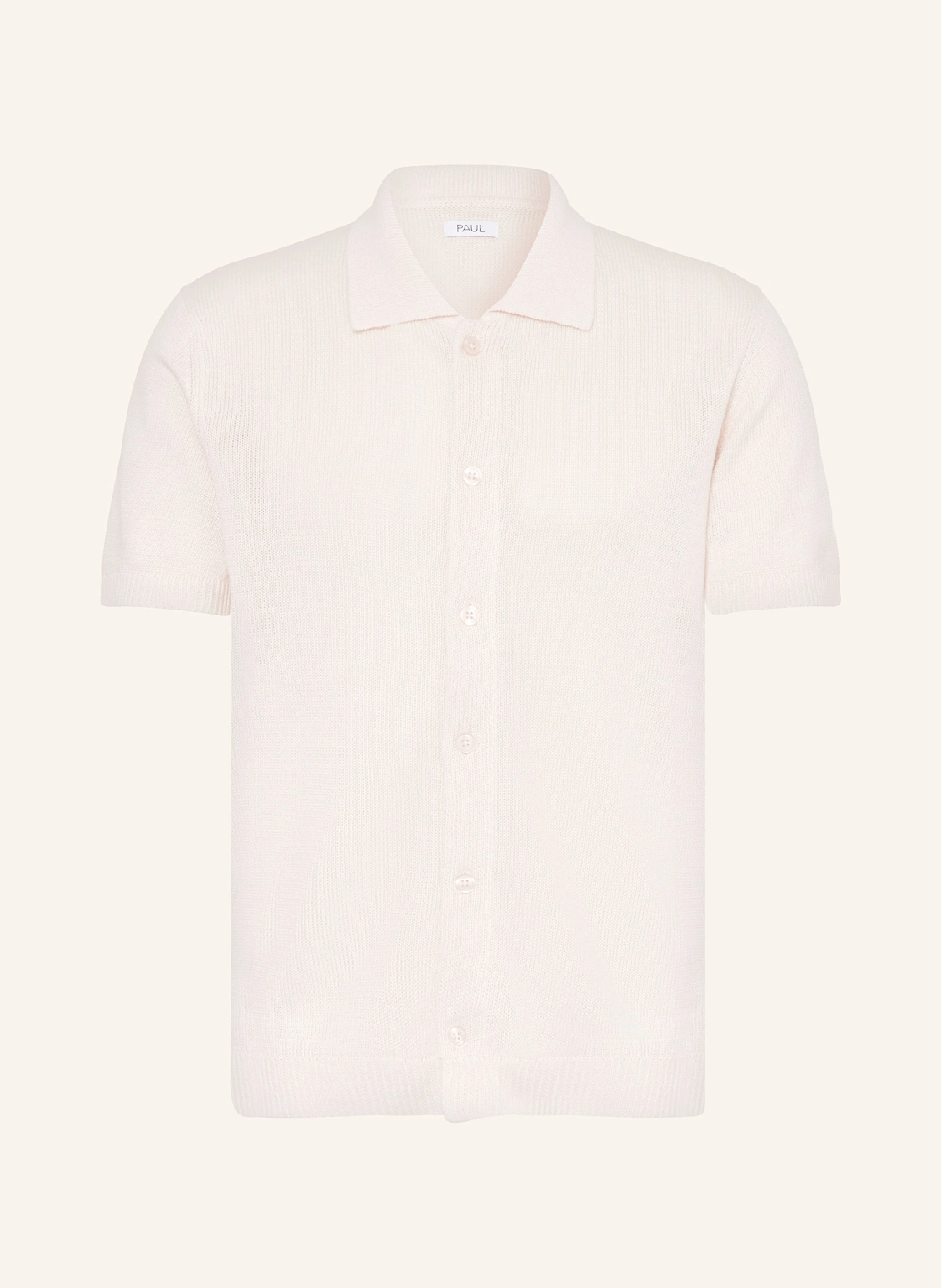 PAUL Strickhemd Comfort Fit aus Leinen