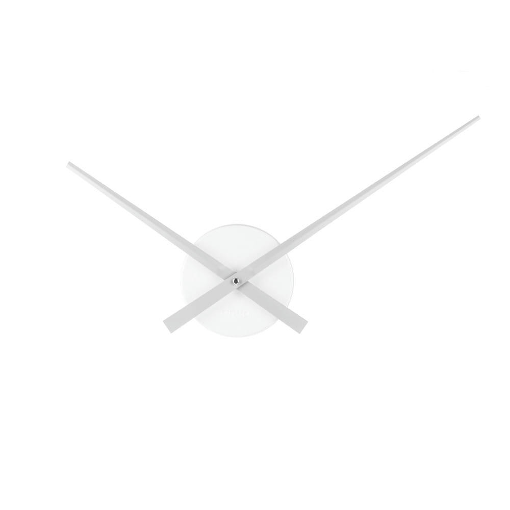 LITTLE BIG TIME - Horloge murale argent en aluminium D41