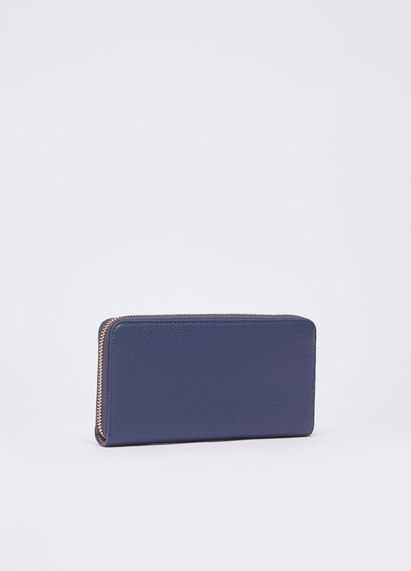 Portafoglio grande con zip
