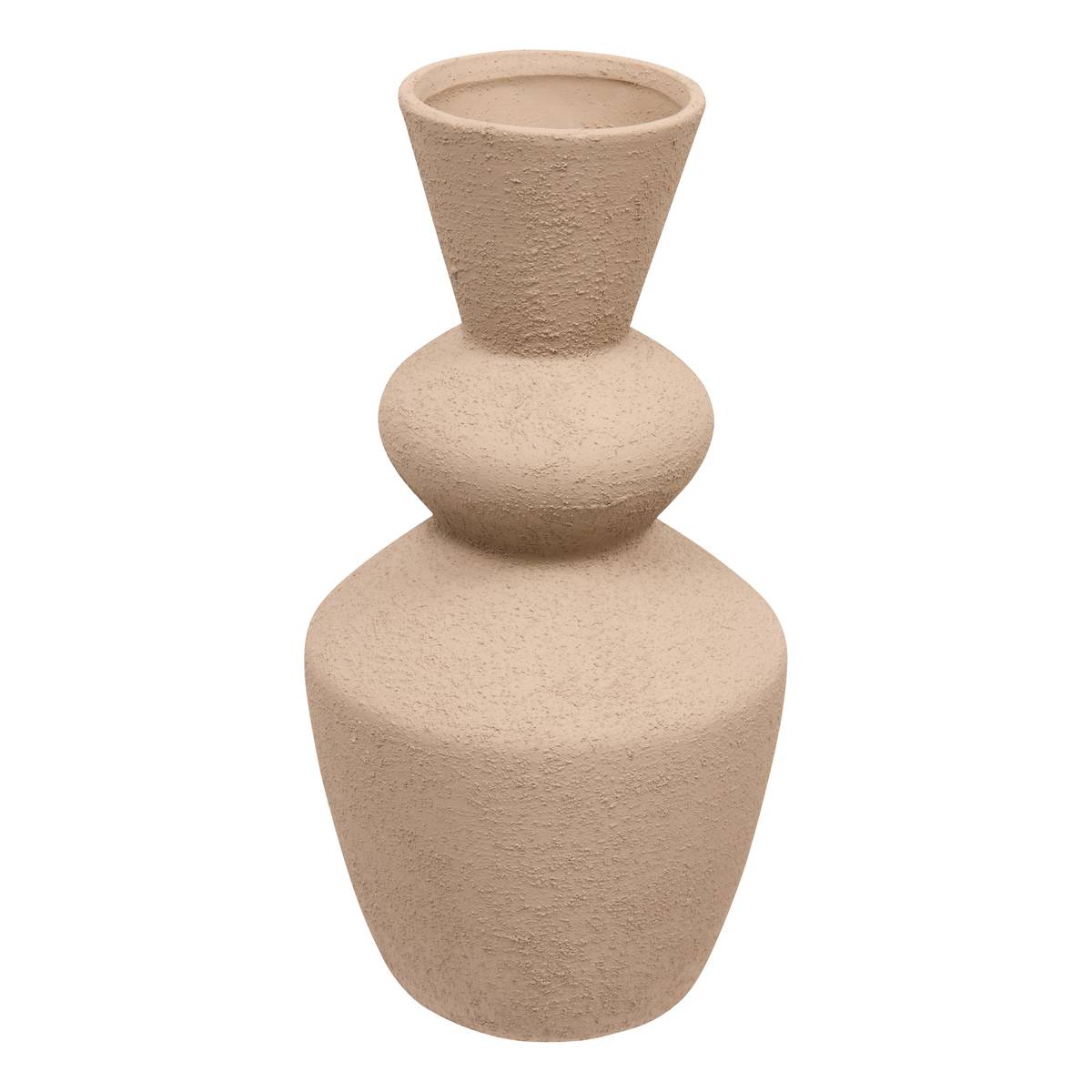 Vase "Ezia" Brown, H.34 cm