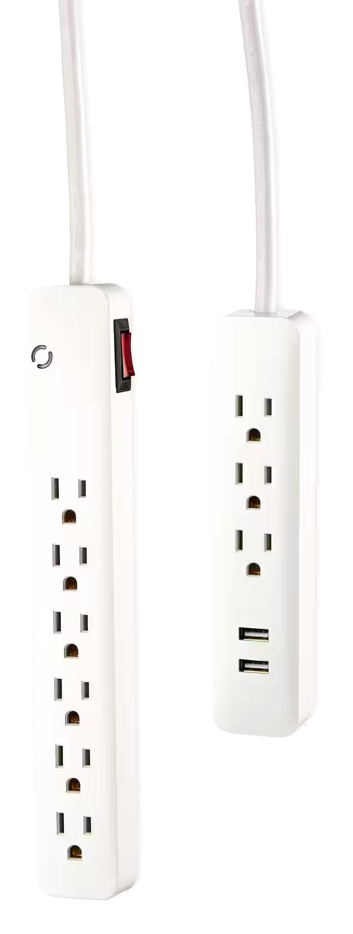 NOMA 2-in-1 Power Strips Pack