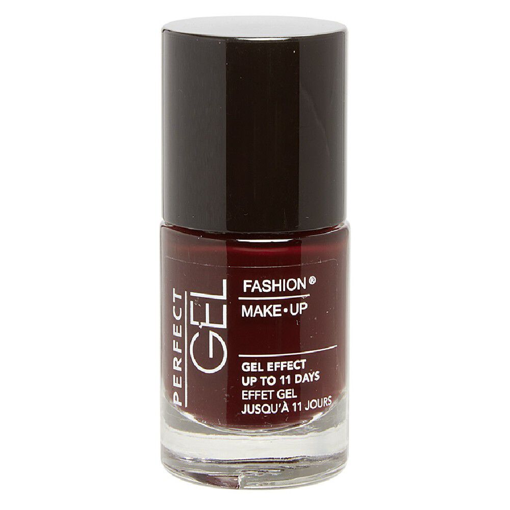 Vernis à ongles fashion perfect gel vin rouge n°09