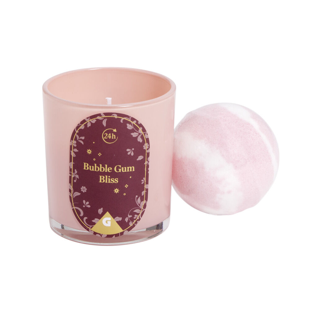 Coffret bougie x1 et bombe de bain x1 - 3 modèles