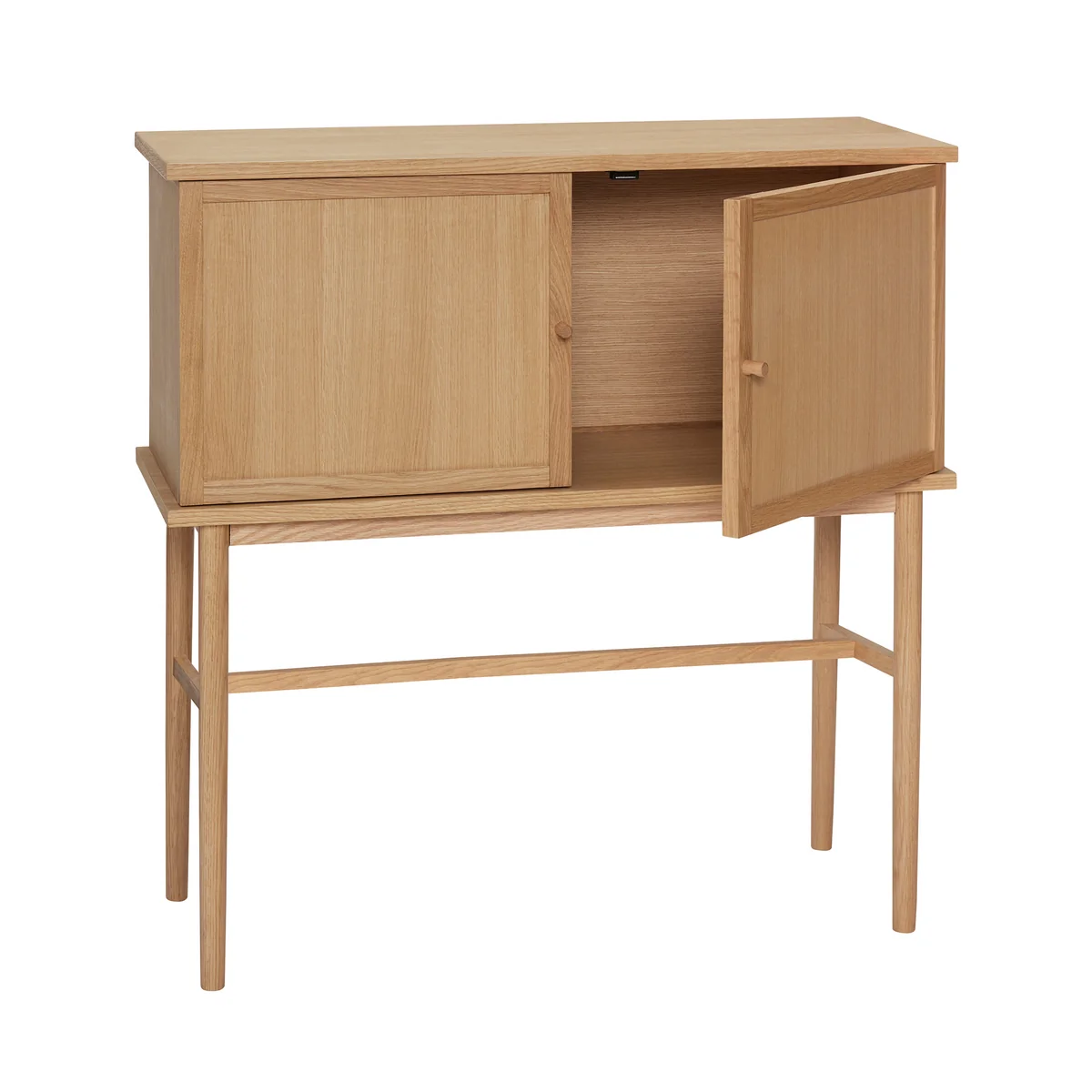 Hübsch Interior - Dash Konsole, H 90 cm, Eiche