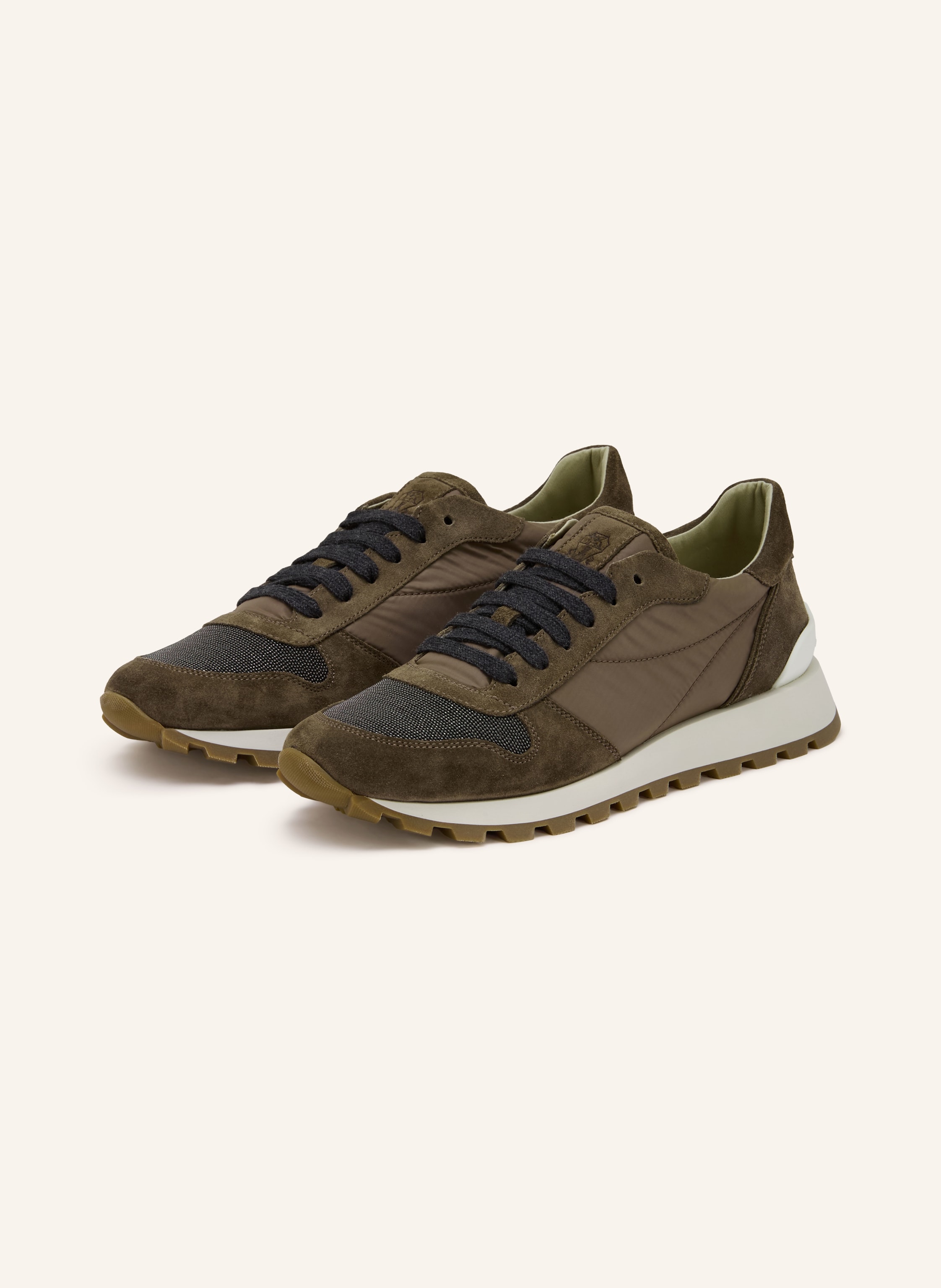 BRUNELLO CUCINELLI Sneaker mit Schmucksteinen