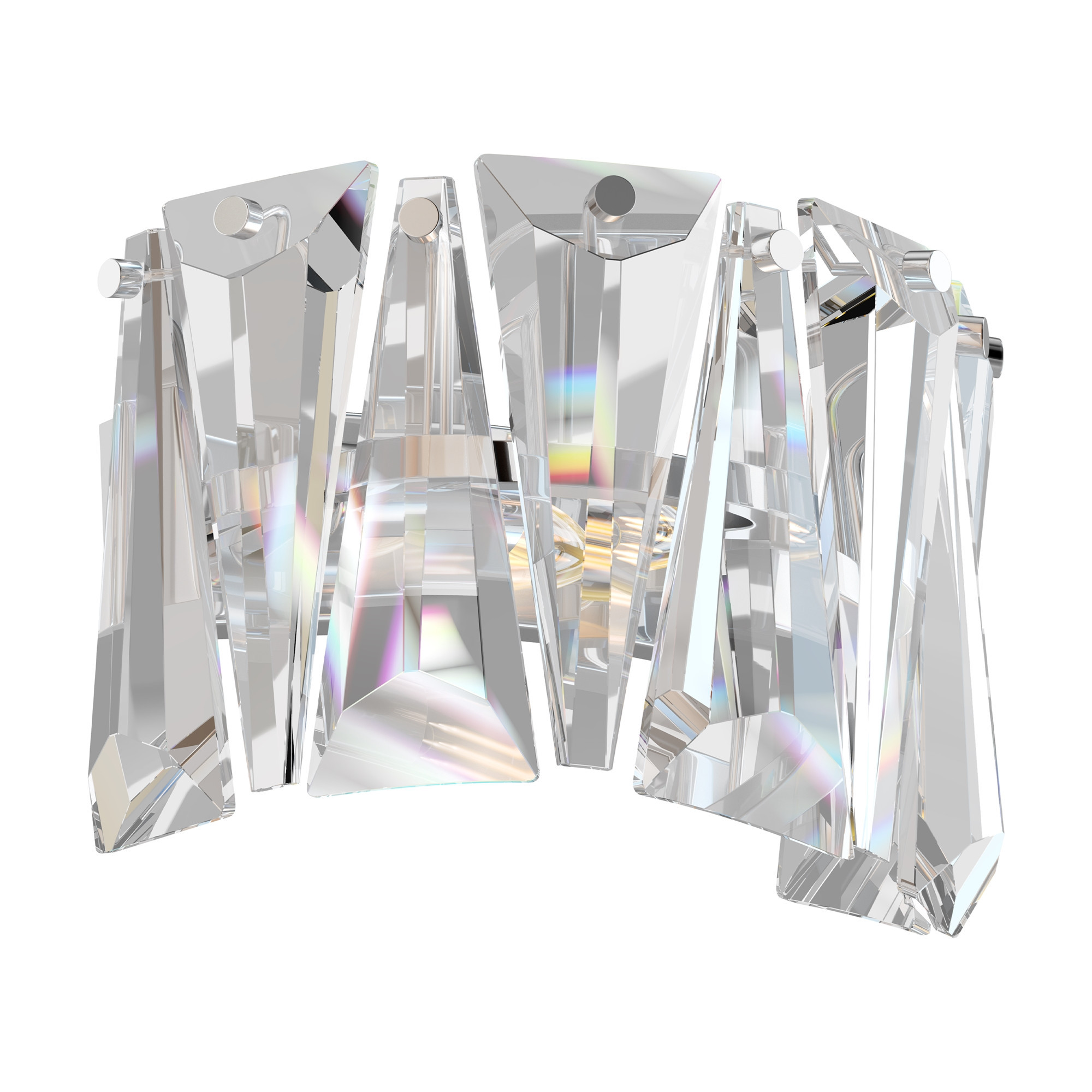 Kinkiet srebrny PUNTES 1xE14x60W wym:16x15,3x25,6cm IP20 Maytoni