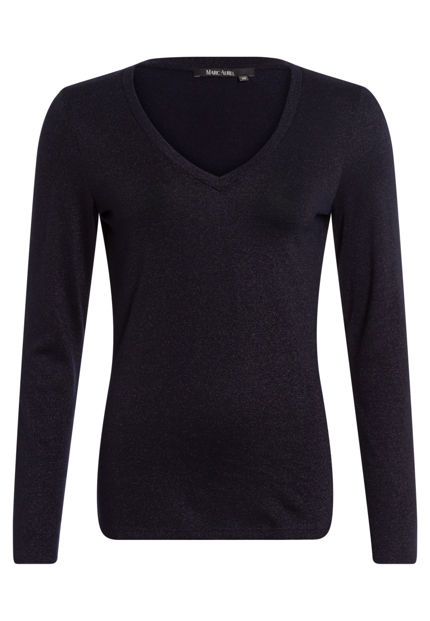T-Shirt aus Lurex-Jersey